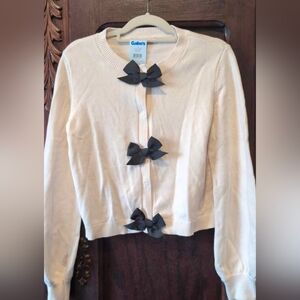 LOFT Sweater With Bow Accents -        Size Medium